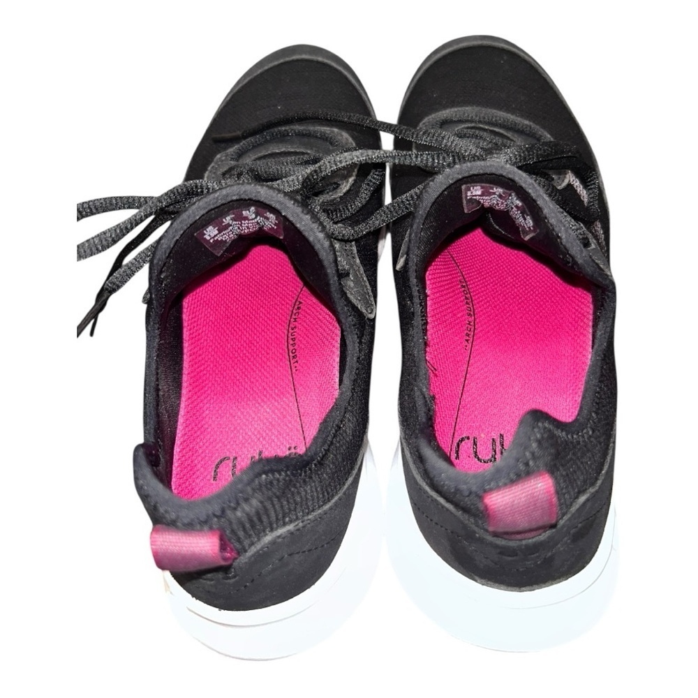 Ryka Women’s Activfoam X Walking Sneakers Size 8.5 M Black/White - Picture 4 of 9